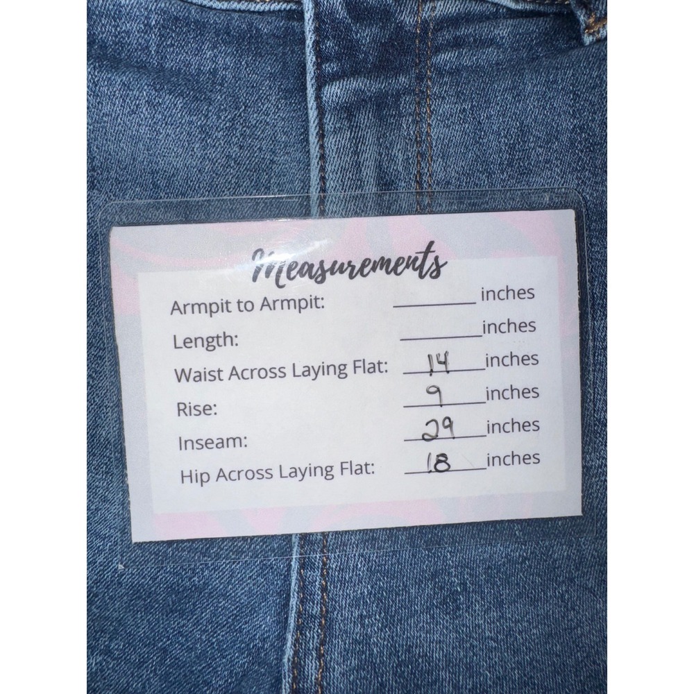 DL1961 Florence Mid Rise Instasculpt Skinny Jeans Delano Blue Distressed Size 28 - Picture 6 of 8